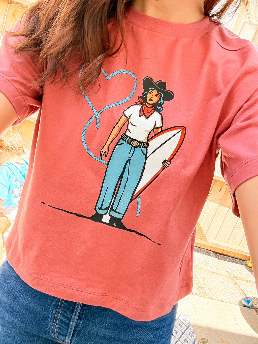 Cowgirl Surf Tee