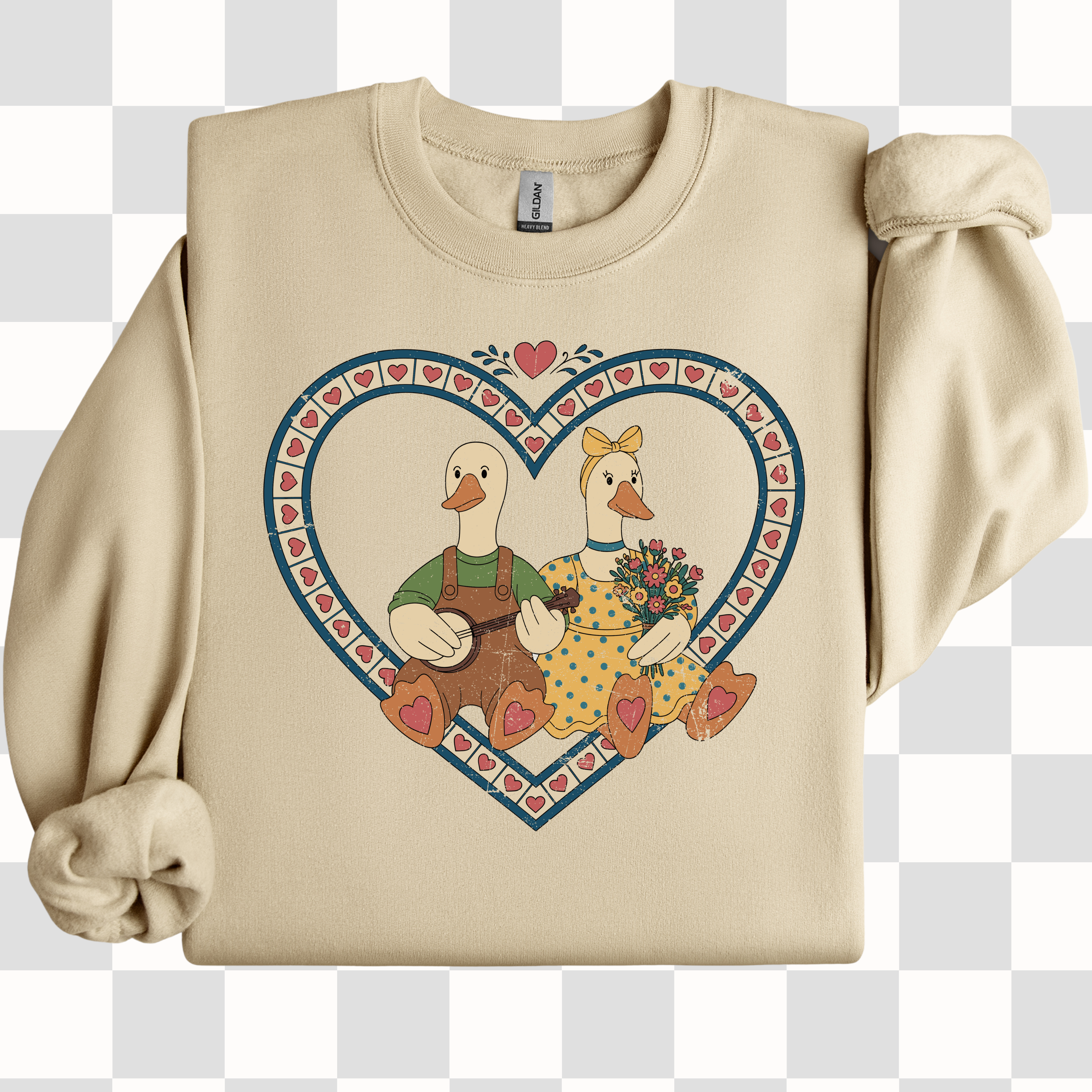 Vintage Inspired Grammy Crewneck Sweatshirt | Goose Love