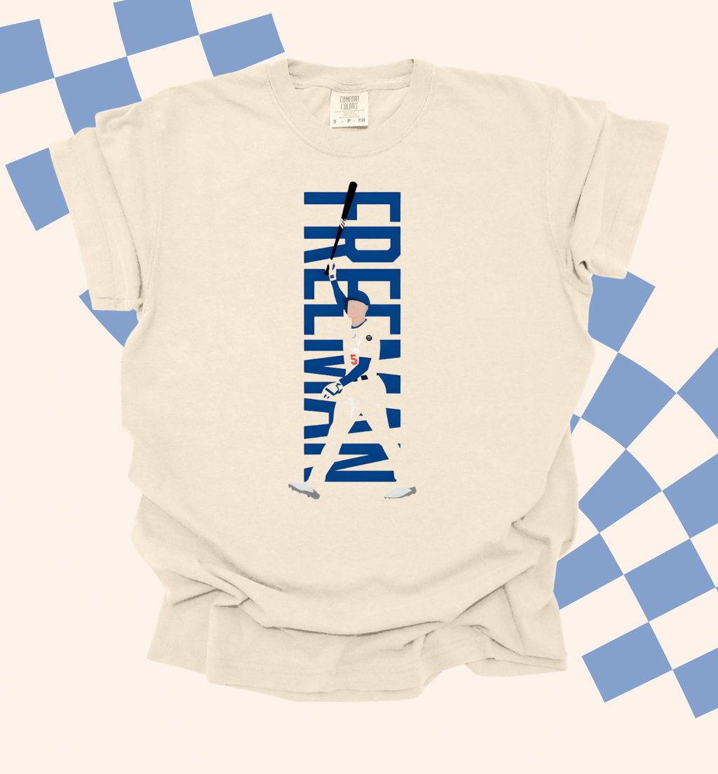 Freeman Homerun Tee | Dodgers Inspired Tee