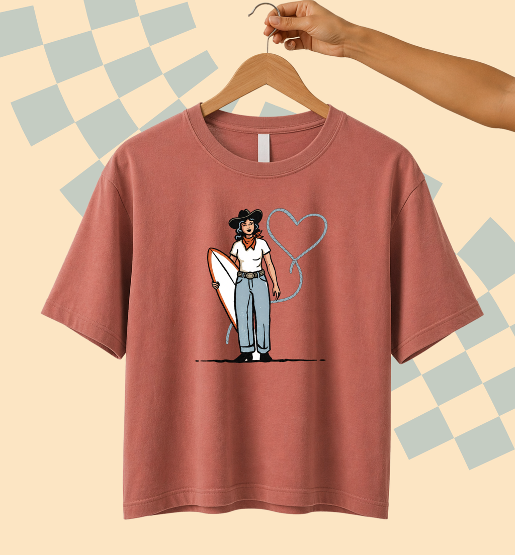 Cowgirl Surf Tee