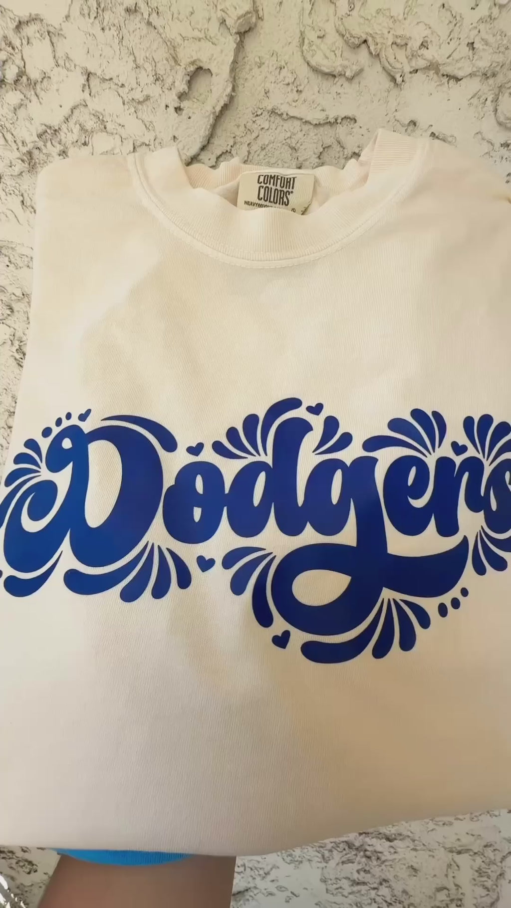 Mexican Talavera Dodgers Baseball